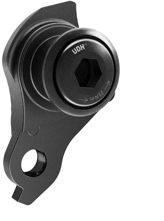 Pearson UDH hanger for On&On Race, showing UDH stamp and 25 Nm torque