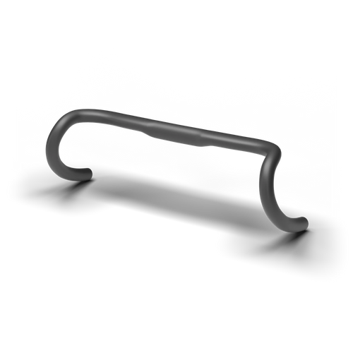 Pearson Carbon Flared Gravel Handlebar, three-quarter view
