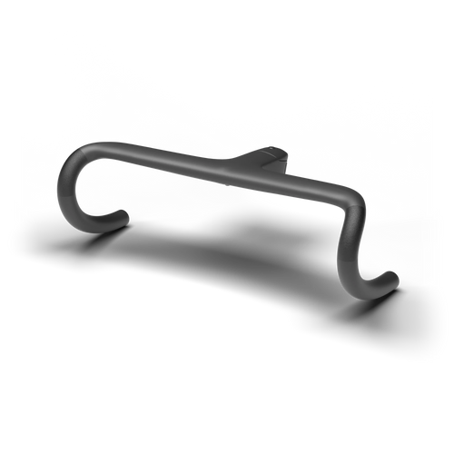 Pearson One-Piece Carbon Road Handlebar, three-quarter view