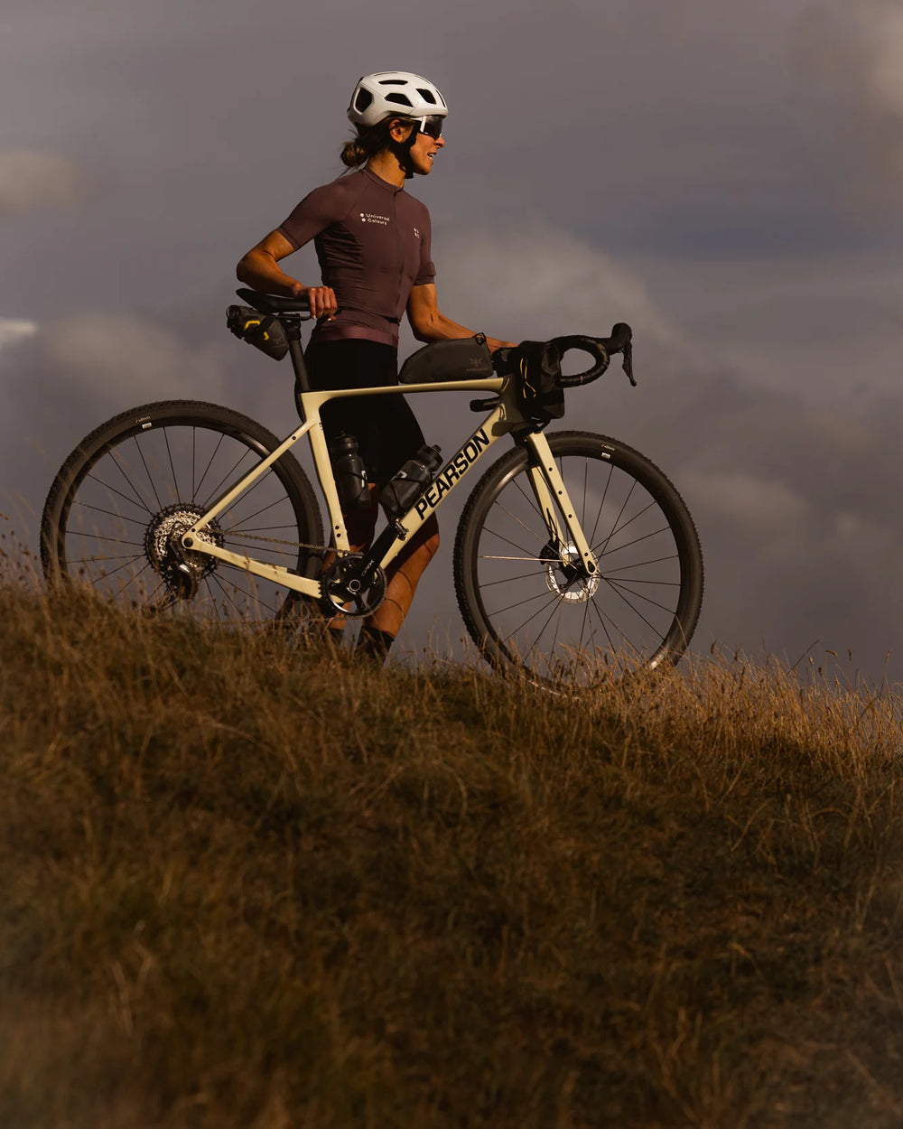 On&On Adventure in Stone, paused on the ridge